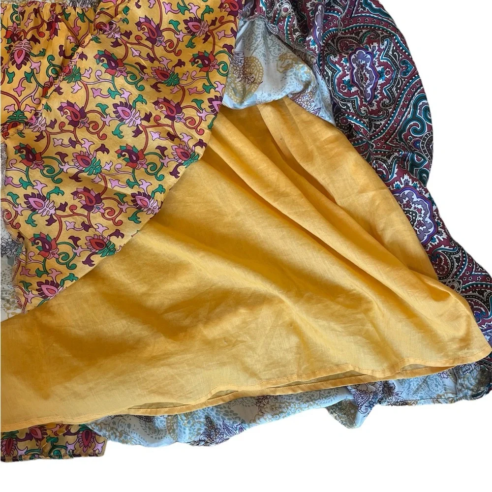 Sundance Bohemian Silk Maxi Dress - Picture 4 of 12